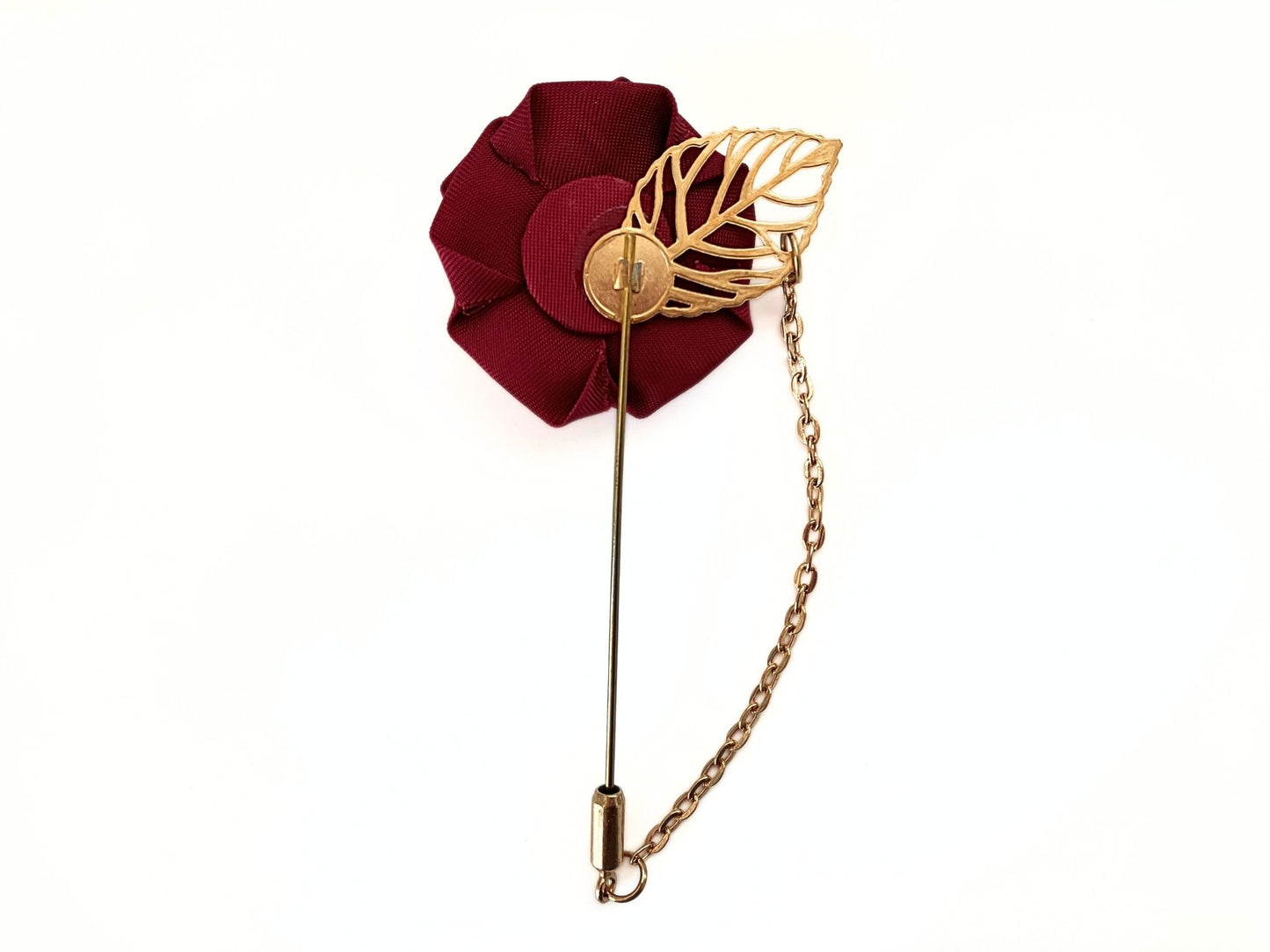 Wedding Accessories,Jewelry Flowers Fabric, Father's Day Gifts,Handmade Japanese Accessories,Rose Lapel Pin,Tsumami Kanzashi