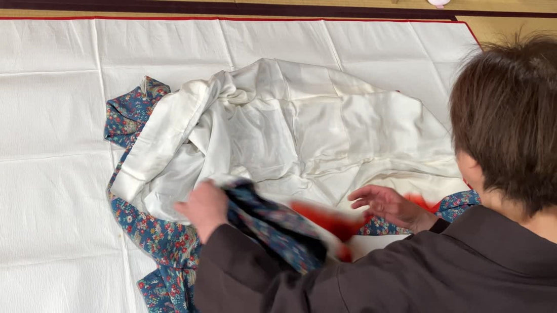 First day of Kimono dressing