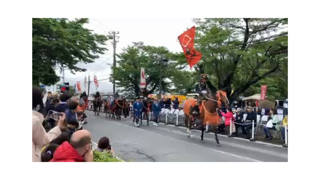 相馬野馬追行列