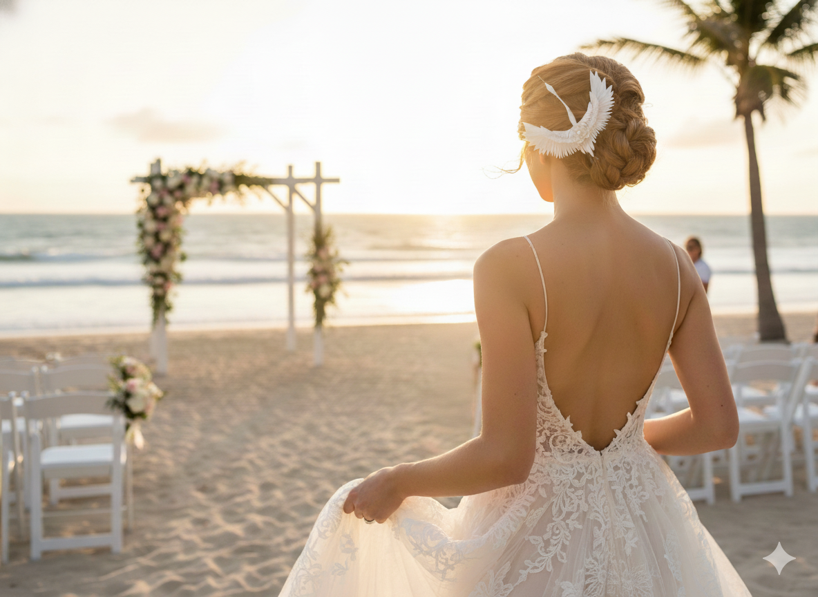 Wedding Accessories,Jewelry Fabric,Handmade Japanese Accessories,Hair Accessories Crane,Japanese Fine Silk,Tsumami Kanzashi,Gift for her